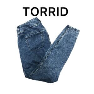NWOT TORRID Blue Jegging 12